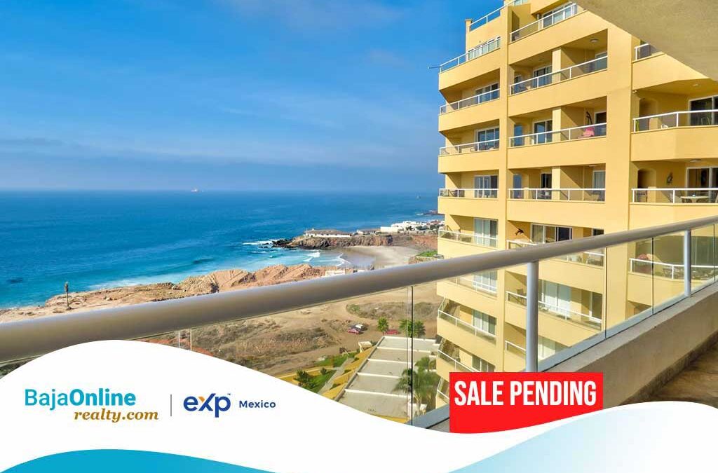 SALE PENDING – Oceanfront Condo For Sale in La Jolla del Mar, Playas de Rosarito – $297,000 USD