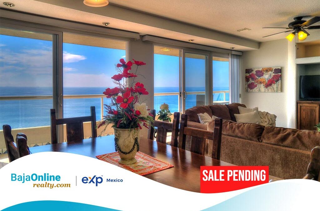SALE PENDING – Oceanfront Condo For Sale in La Jolla del Mar, Playas de Rosarito – $285,000 USD
